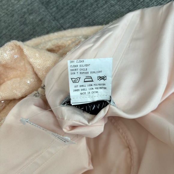 Christina Wu • Sequin Sleeveless Gown • 8 - Picture 6 of 7